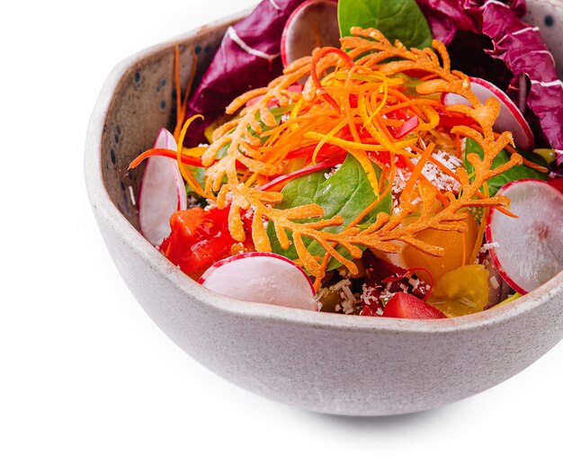 Colorful salad bowl